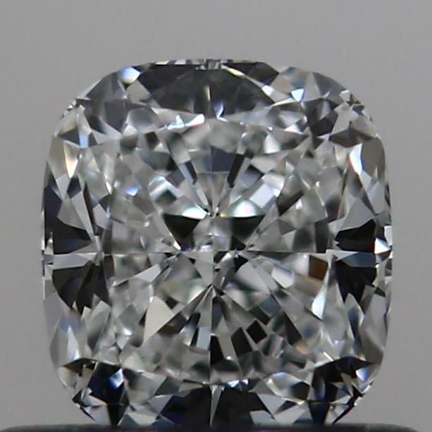 0.52 Carat Cushion Loose Diamond, F, IF, Ideal, GIA Certified