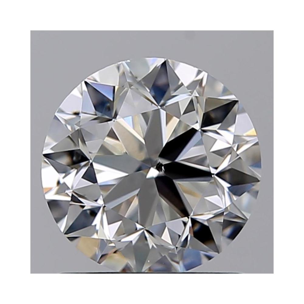 1.00 Carat Round Loose Diamond, E, SI1, Very Good, GIA Certified