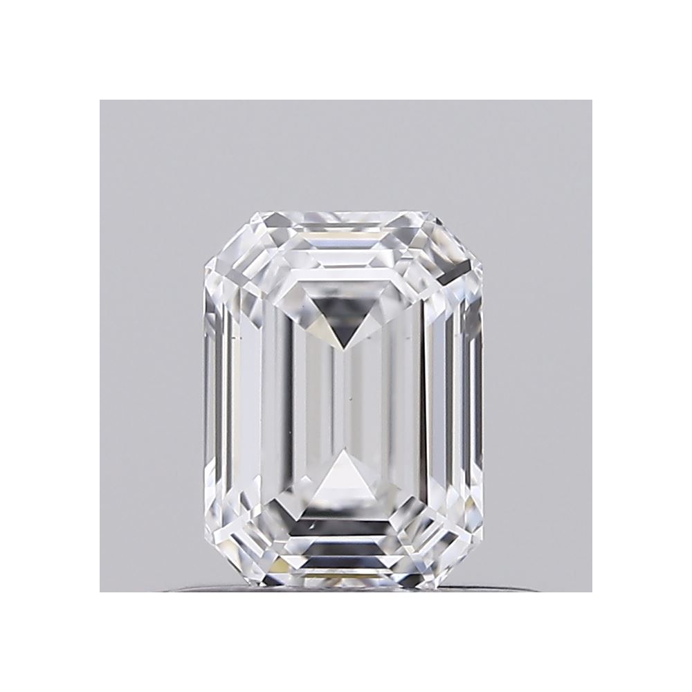 0.47 Carat Emerald Loose Diamond, D, VS1, Super Ideal, GIA Certified