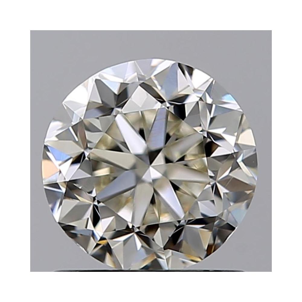 1.00 Carat Round Loose Diamond, J, VVS2, Good, GIA Certified