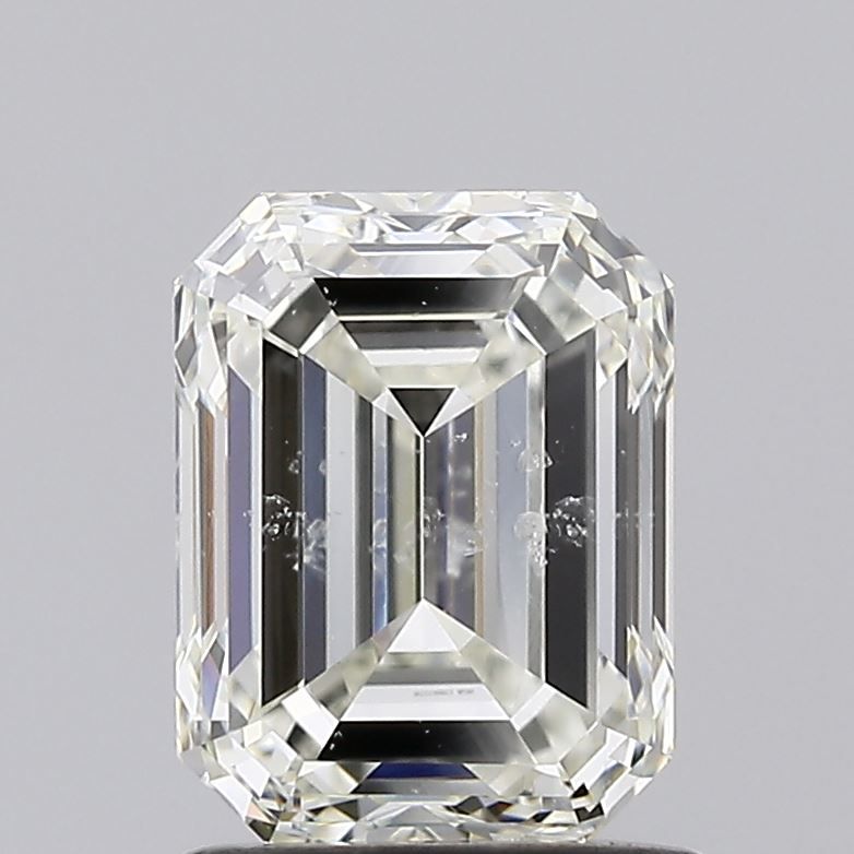 1.51 Carat Emerald Loose Diamond, J, SI2, Ideal, GIA Certified | Thumbnail