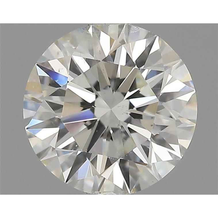 1.00 Carat Round Loose Diamond, J, I1, Super Ideal, GIA Certified
