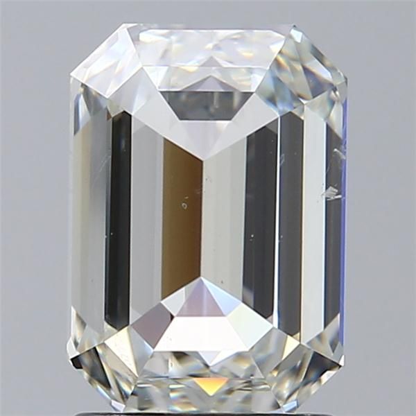 1.90 Carat Emerald Loose Diamond, J, SI1, Ideal, GIA Certified
