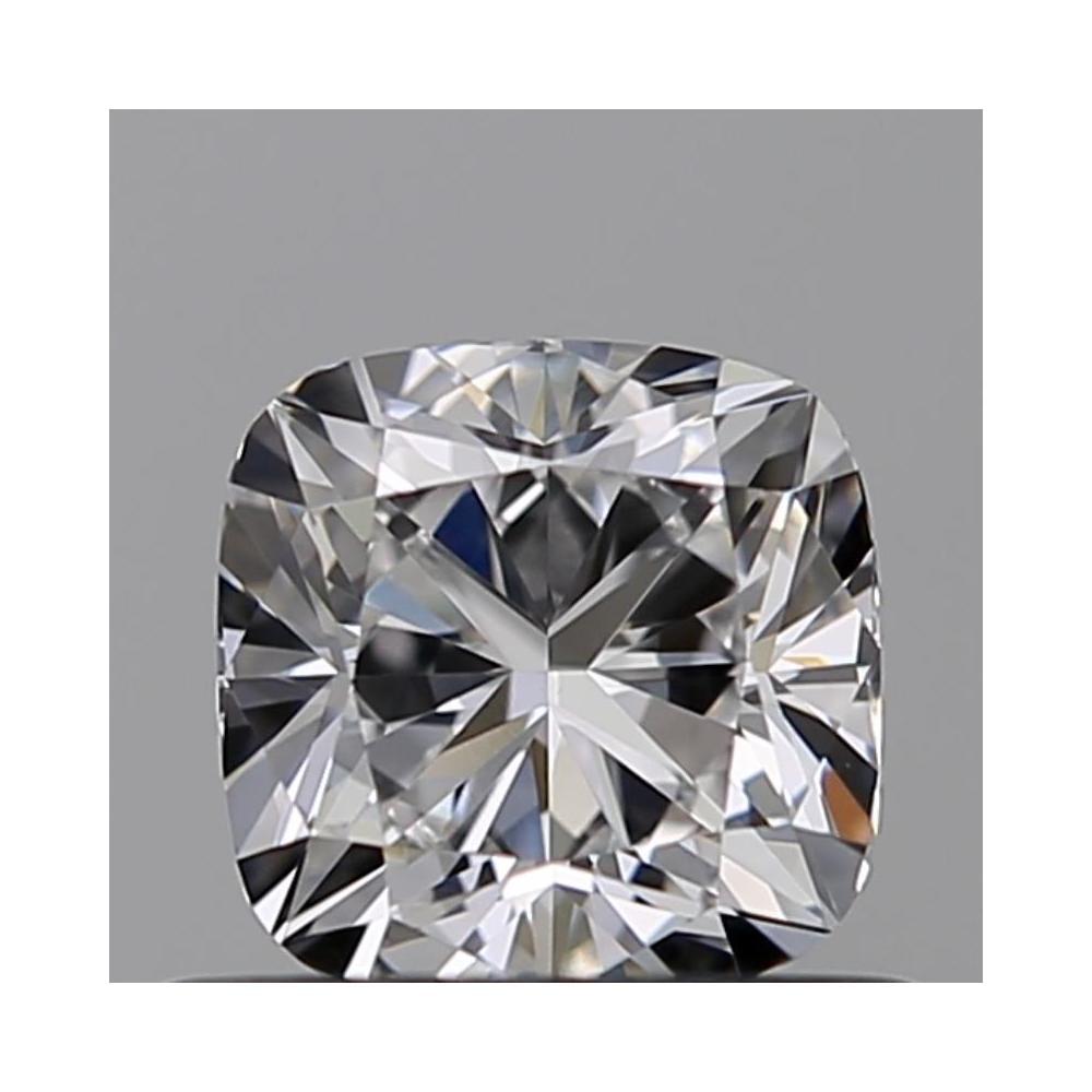 0.51 Carat Cushion Loose Diamond, D, VVS2, Ideal, GIA Certified