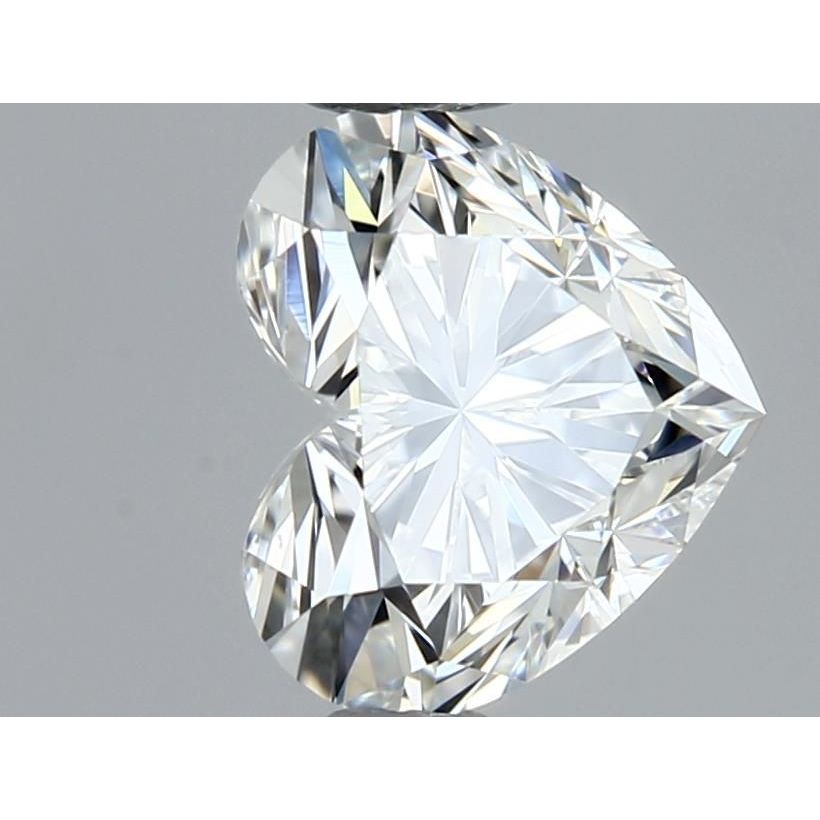 0.50 Carat Heart Loose Diamond, G, VS1, Super Ideal, GIA Certified | Thumbnail