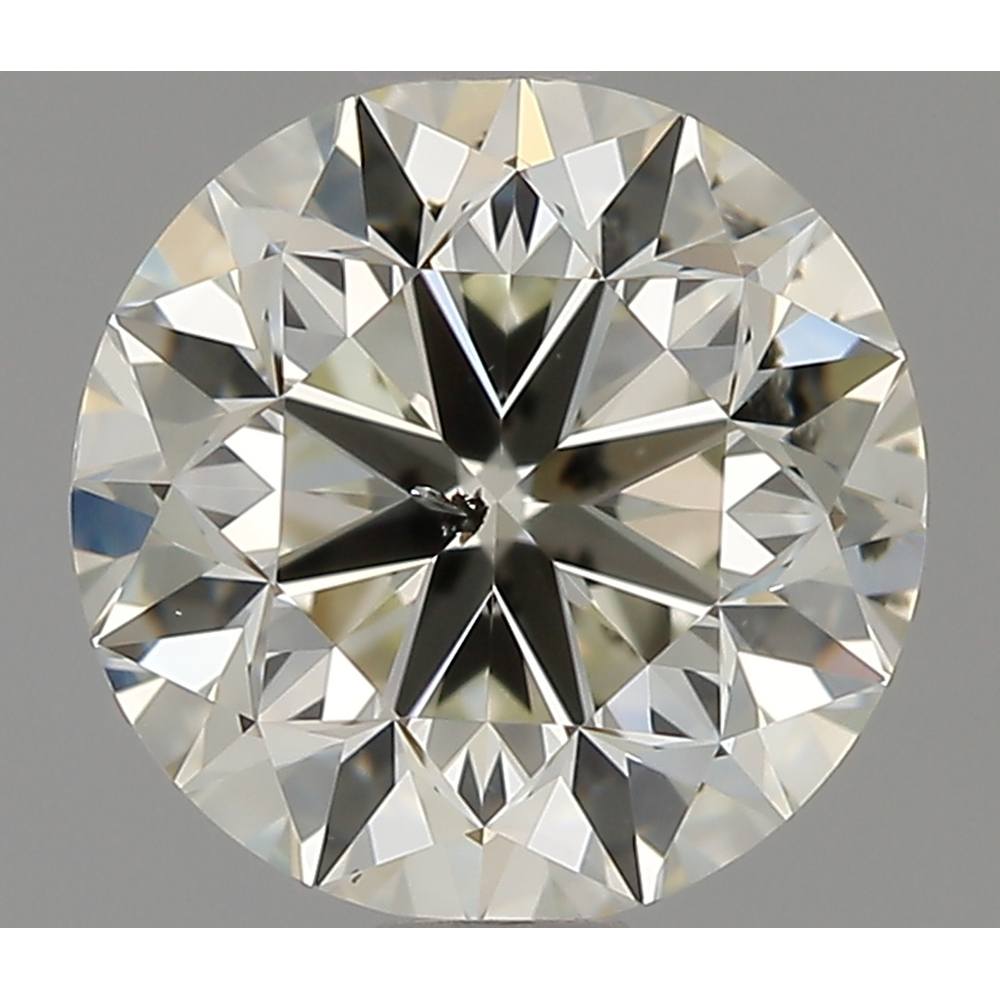 1.01 Carat Round Loose Diamond, L, SI2, Very Good, GIA Certified