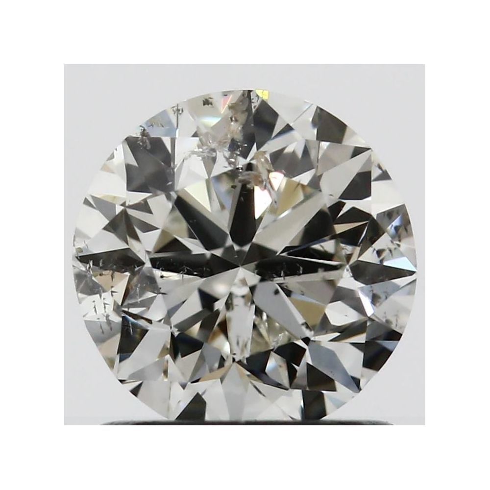 1.00 Carat Round Loose Diamond, K, I1, Very Good, GIA Certified | Thumbnail