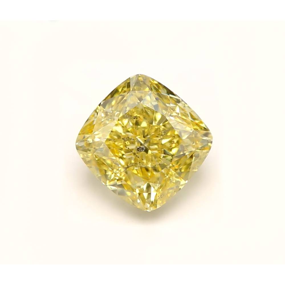 1.00 Carat Cushion Loose Diamond, FIY, I1, Ideal, GIA Certified | Thumbnail