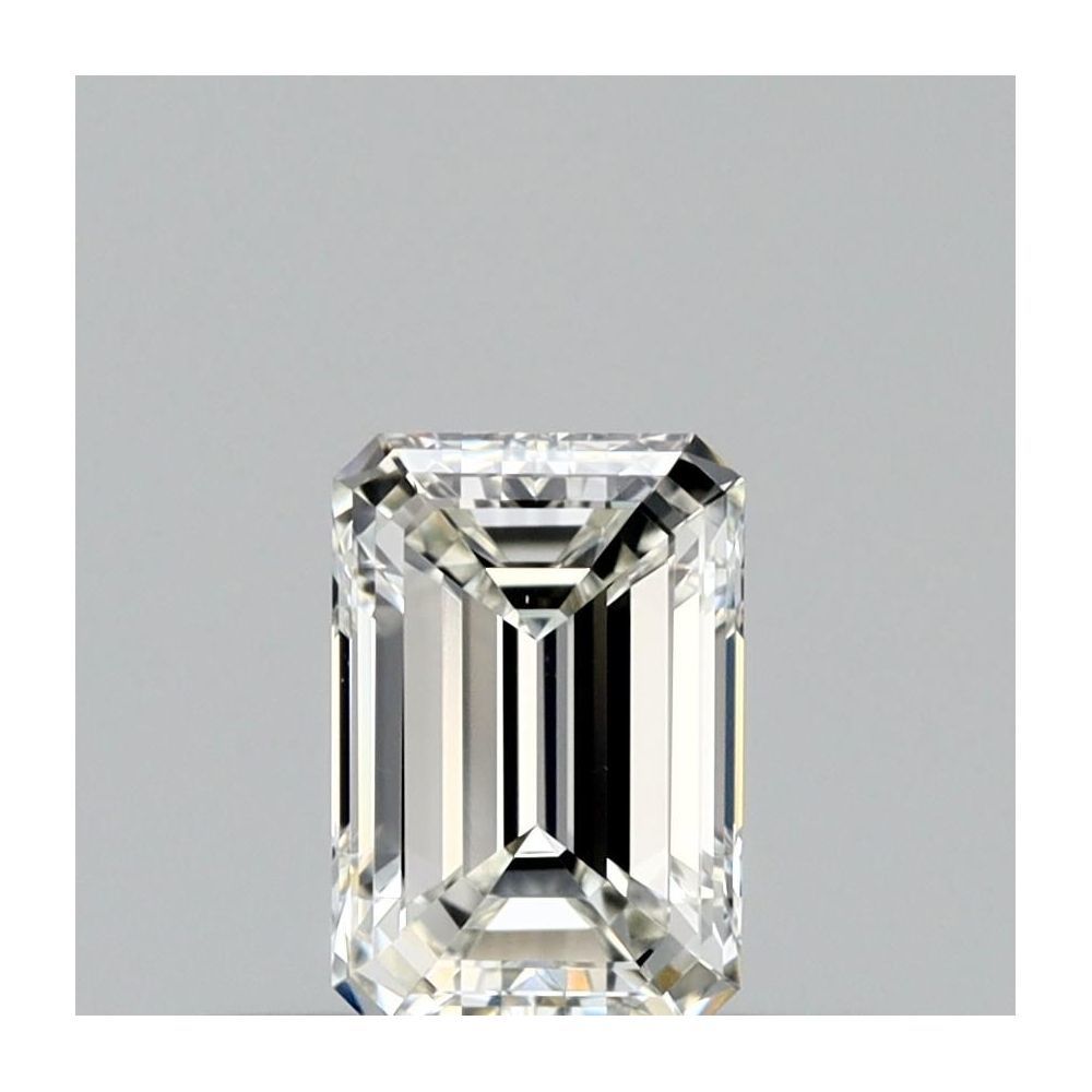 0.35 Carat Emerald Loose Diamond, H, VVS2, Super Ideal, GIA Certified
