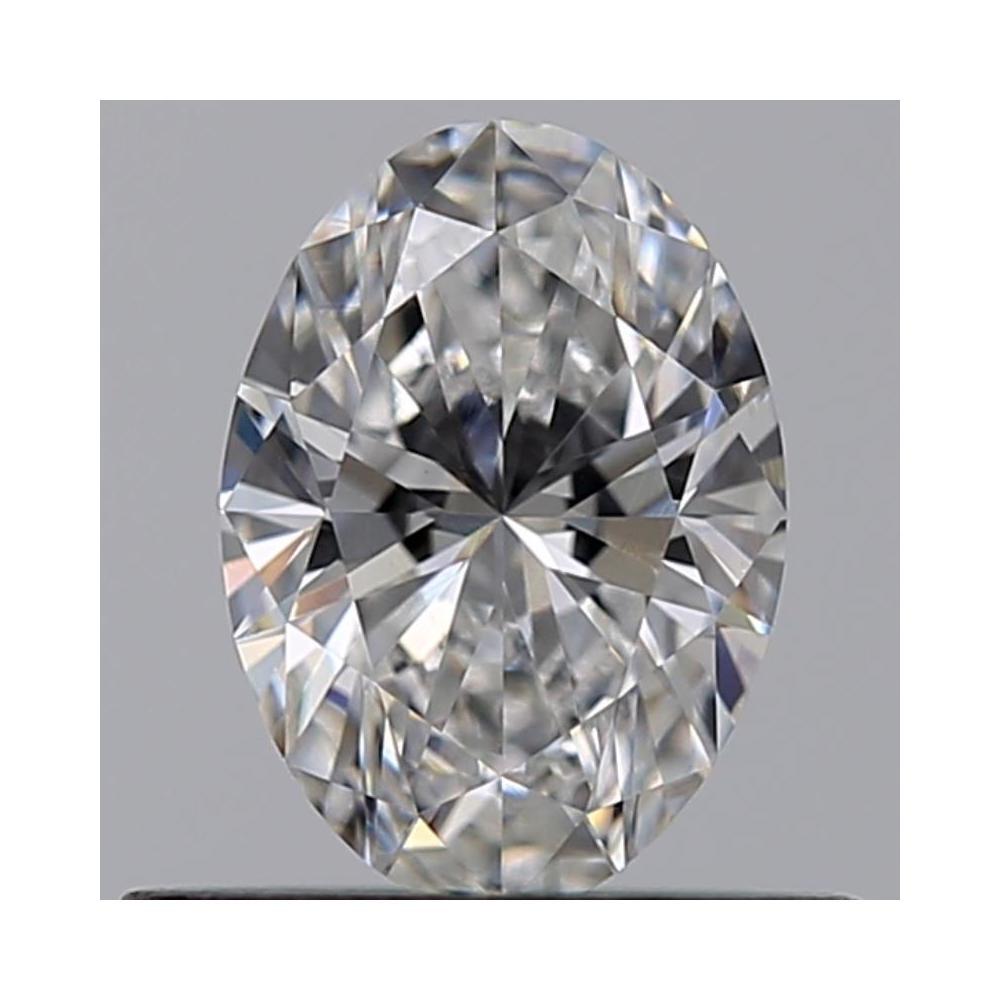 0.52 Carat Oval Loose Diamond, D, VS1, Ideal, GIA Certified