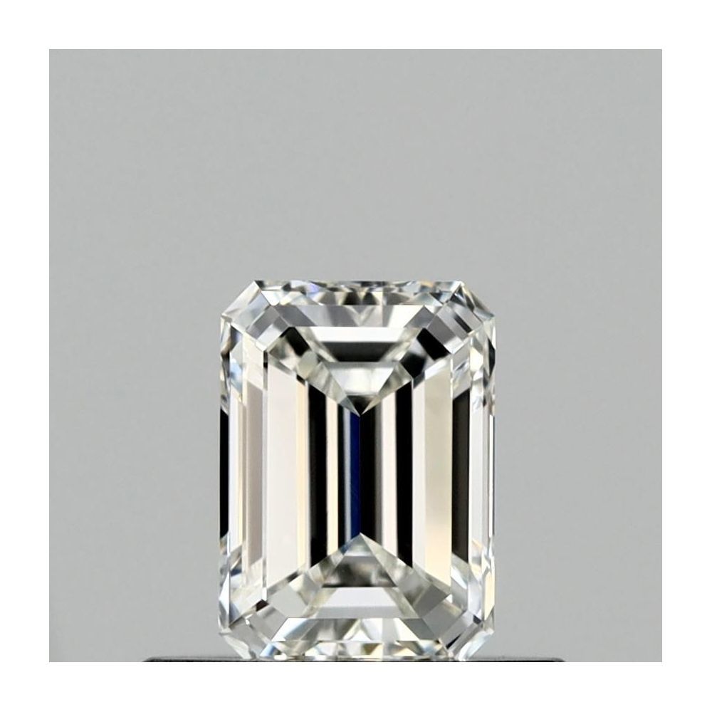 0.40 Carat Emerald Loose Diamond, H, VVS1, Super Ideal, GIA Certified | Thumbnail