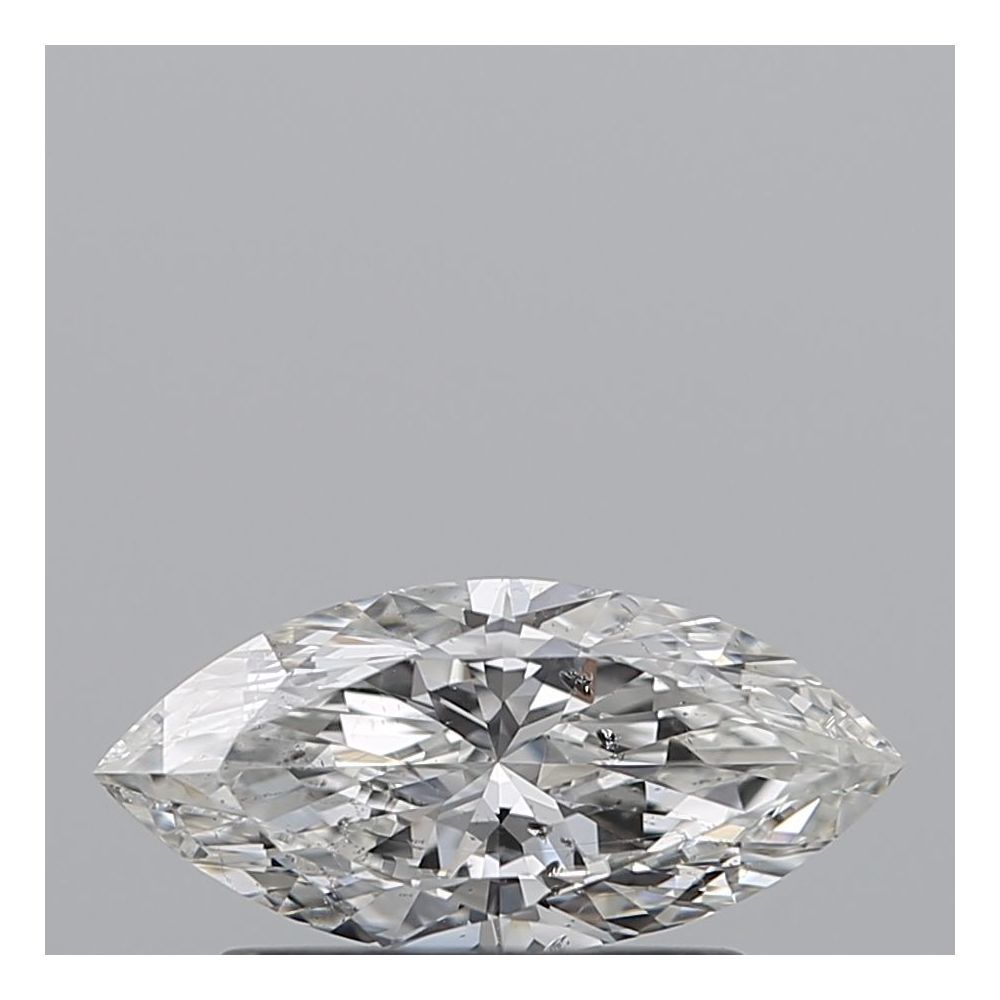 0.50 Carat Marquise Loose Diamond, H, SI2, Ideal, GIA Certified | Thumbnail