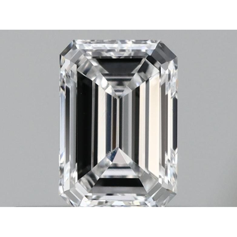 0.30 Carat Emerald Loose Diamond, D, VS2, Excellent, GIA Certified | Thumbnail