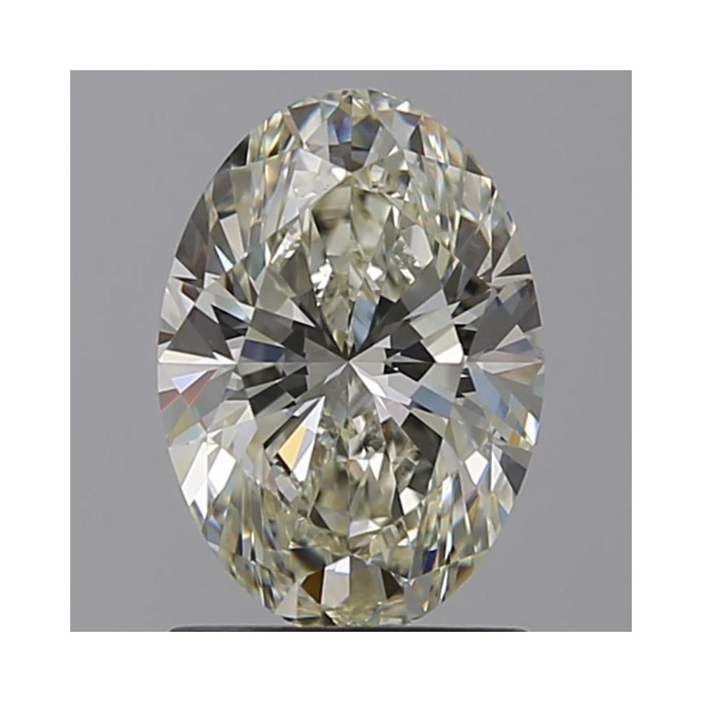 1.50 Carat Oval Loose Diamond, K, VS2, Super Ideal, GIA Certified | Thumbnail