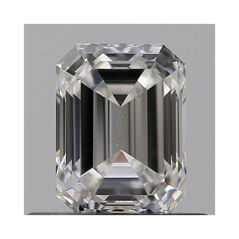 0.52 Carat Emerald Loose Diamond, F, VS1, Ideal, GIA Certified