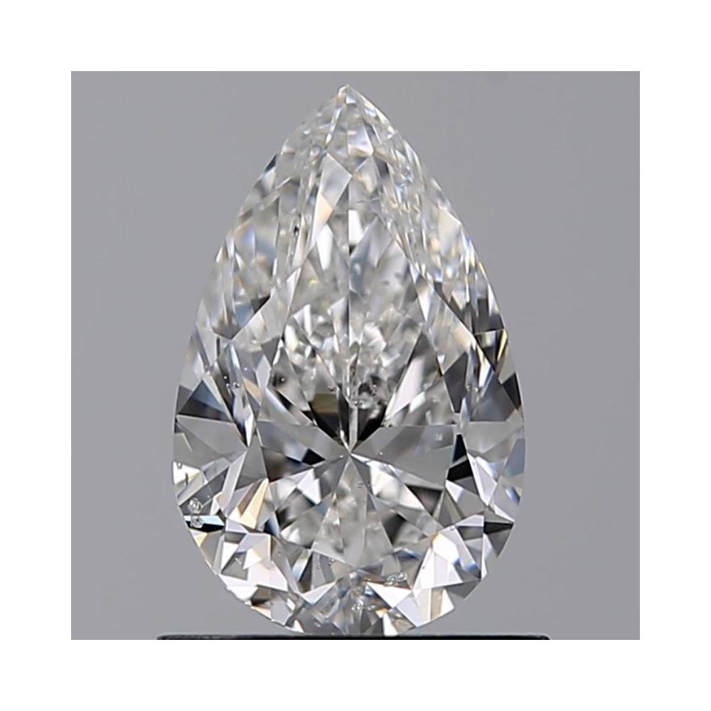 1.00 Carat Pear Loose Diamond, F, SI2, Ideal, GIA Certified | Thumbnail