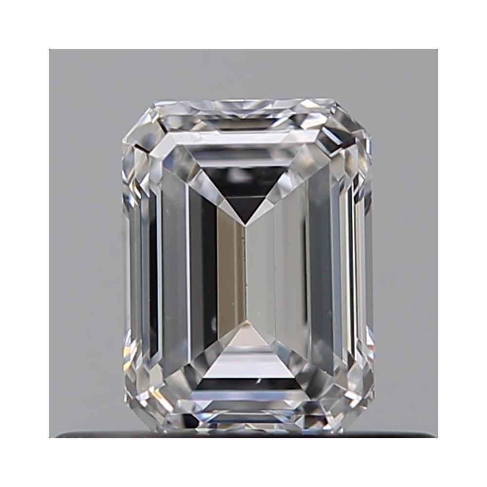 0.38 Carat Emerald Loose Diamond, D, VS1, Ideal, GIA Certified