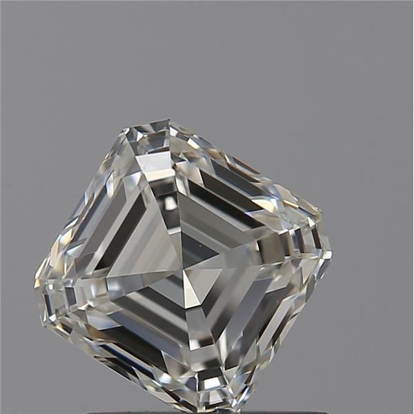 1.00 Carat Asscher Loose Diamond, H, IF, Ideal, GIA Certified | Thumbnail