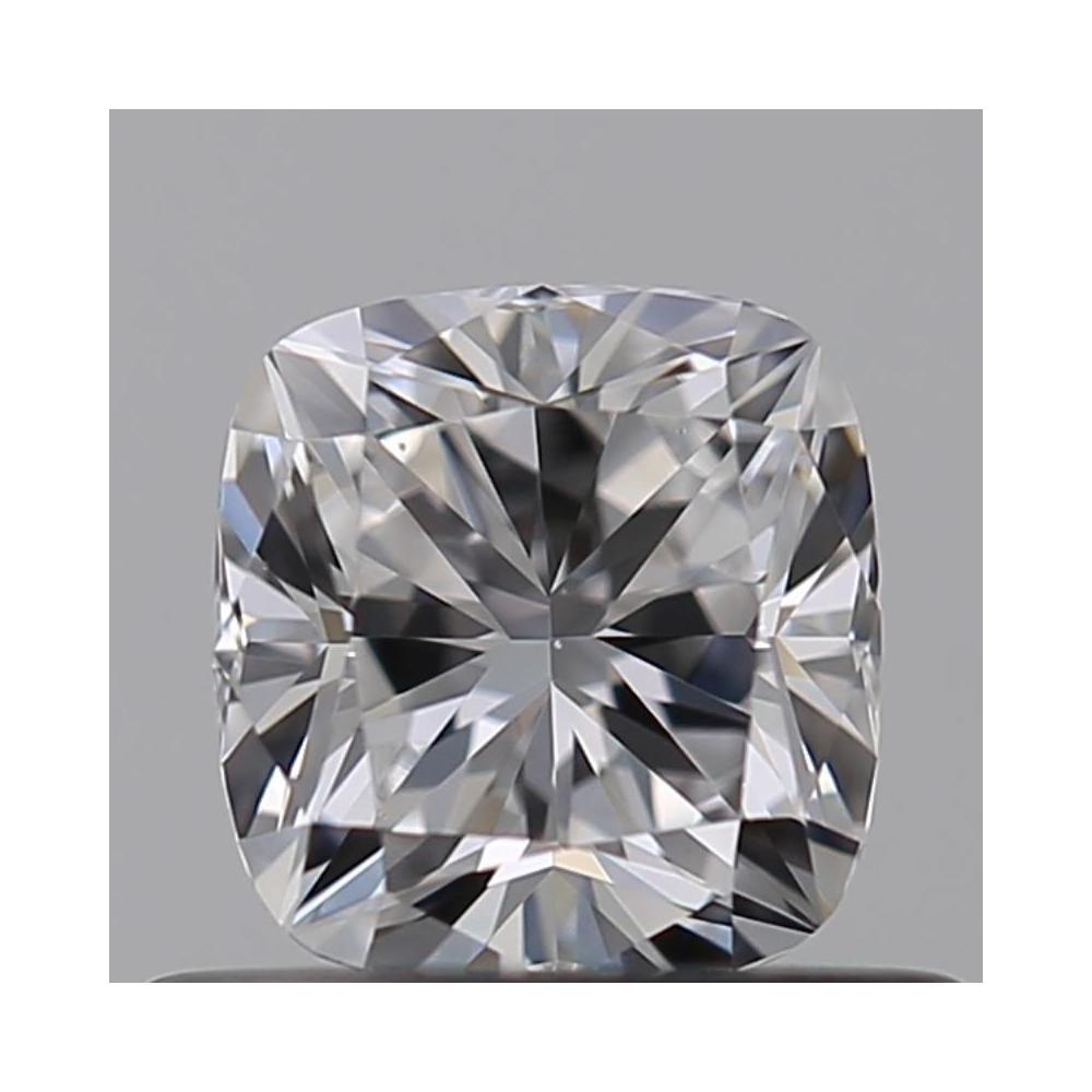 0.50 Carat Cushion Loose Diamond, D, VS1, Excellent, GIA Certified | Thumbnail