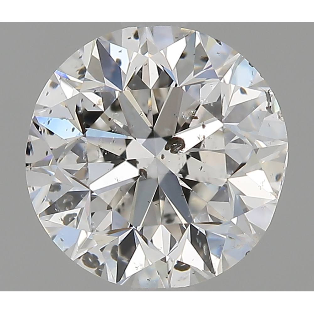 1.50 Carat Round Loose Diamond, G, I1, Very Good, GIA Certified