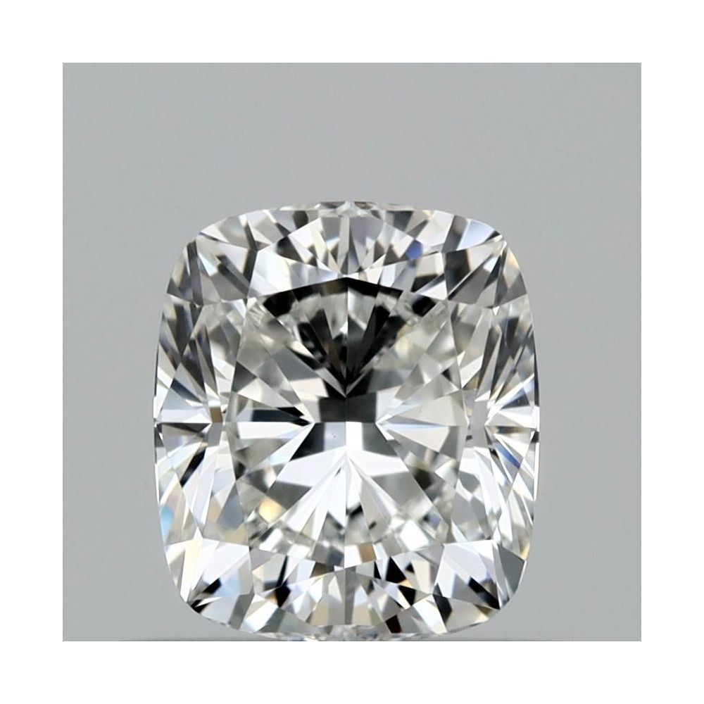 0.70 Carat Cushion Loose Diamond, F, VVS2, Ideal, GIA Certified | Thumbnail