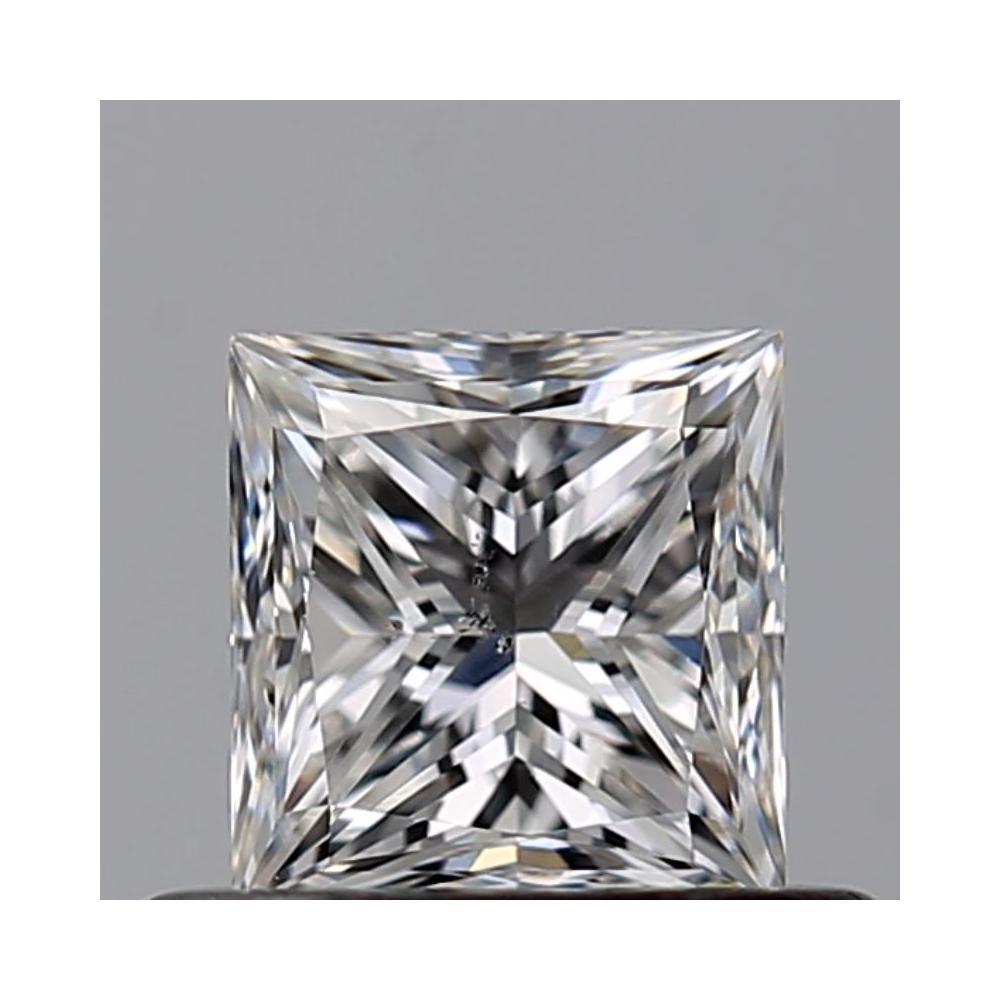 0.51 Carat Princess Loose Diamond, E, SI2, Very Good, GIA Certified