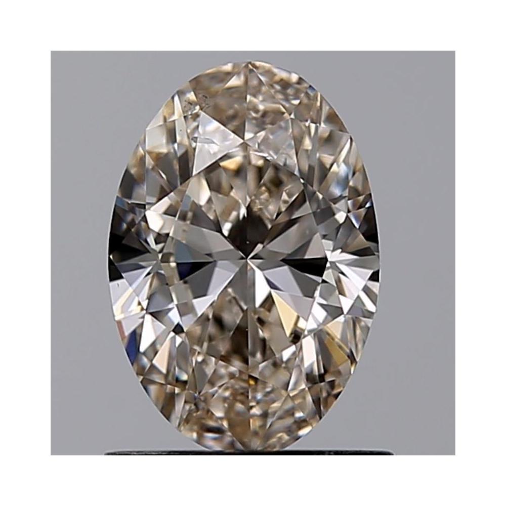 1.00 Carat Oval Loose Diamond, K, SI1, Ideal, GIA Certified