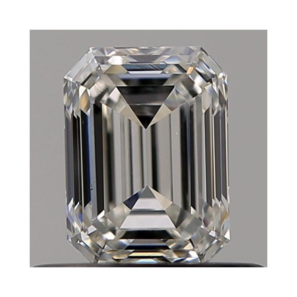 0.50 Carat Emerald Loose Diamond, G, VVS2, Ideal, GIA Certified