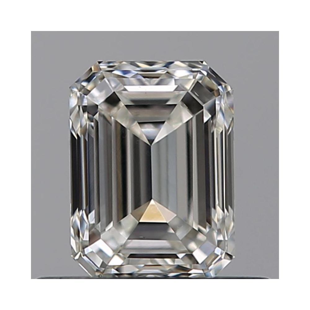 0.50 Carat Emerald Loose Diamond, G, VS1, Excellent, GIA Certified