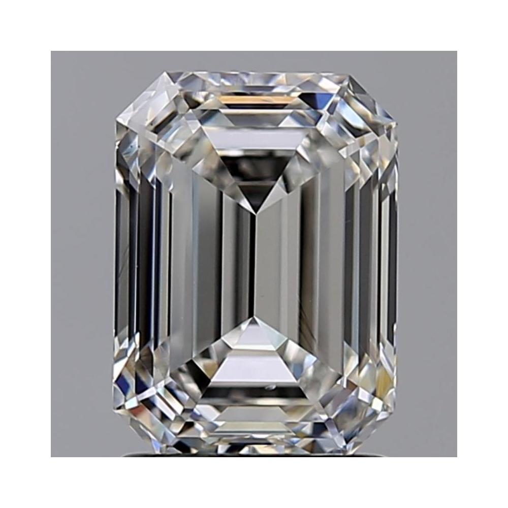 1.71 Carat Emerald Loose Diamond, G, VS2, Super Ideal, GIA Certified | Thumbnail
