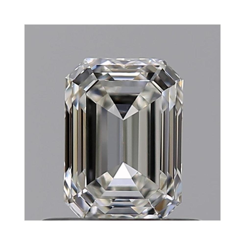 0.60 Carat Emerald Loose Diamond, I, VVS1, Ideal, GIA Certified
