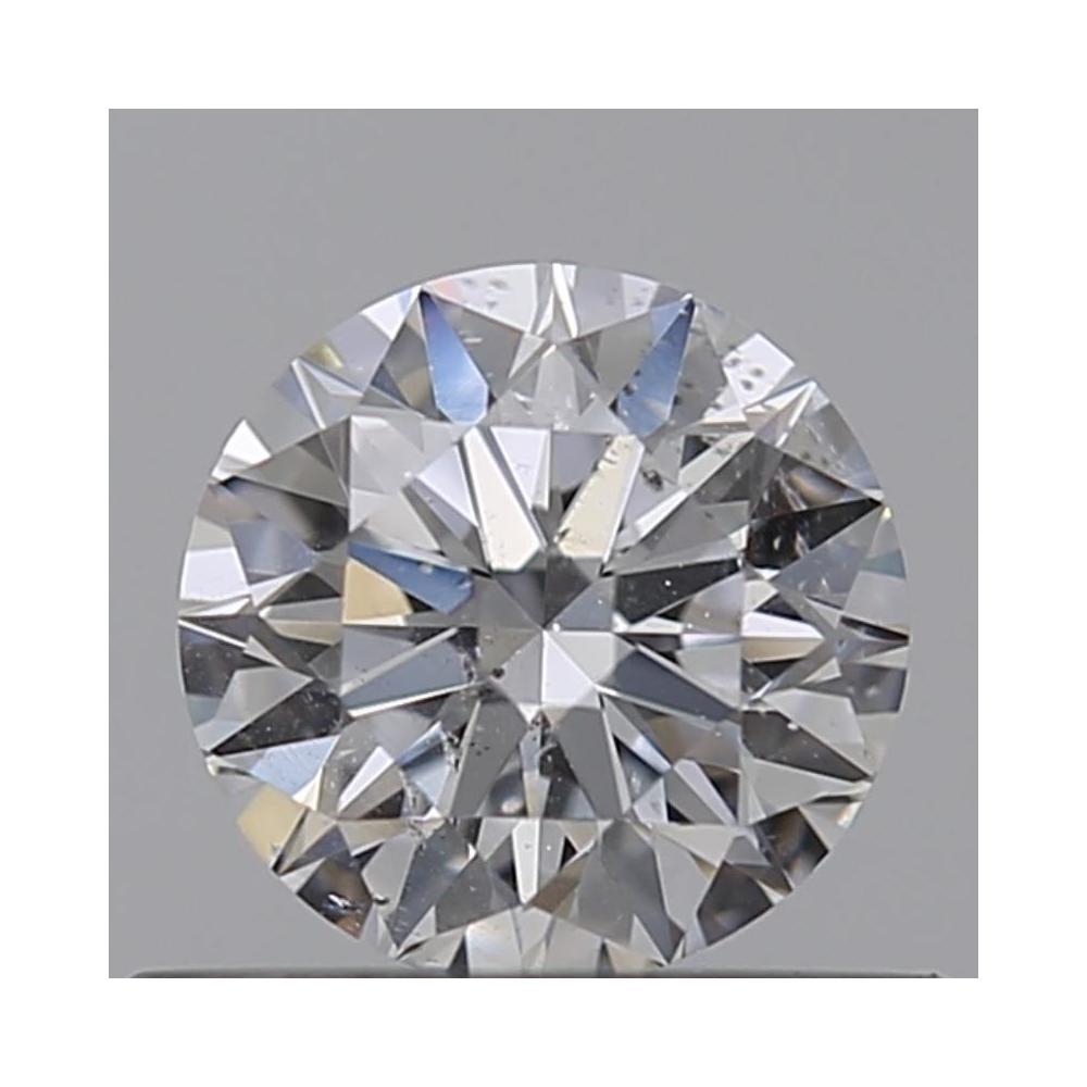 0.45 Carat Round Loose Diamond, D, SI2, Ideal, GIA Certified | Thumbnail