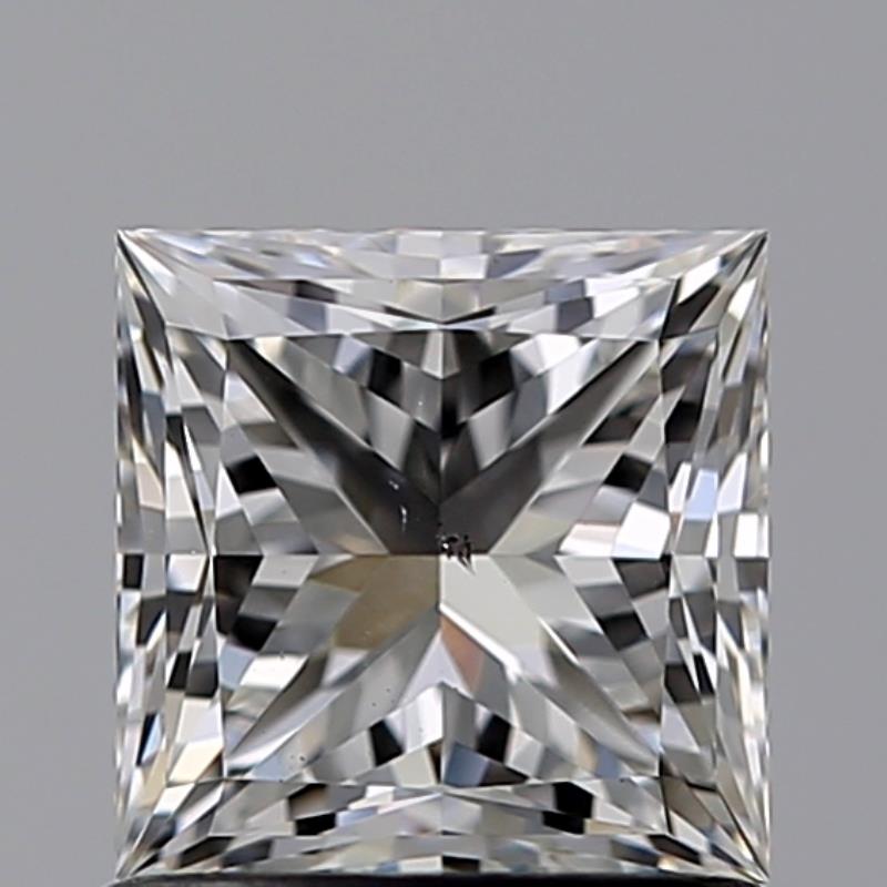 1.04 Carat Princess Loose Diamond, F, VS2, Super Ideal, GIA Certified | Thumbnail