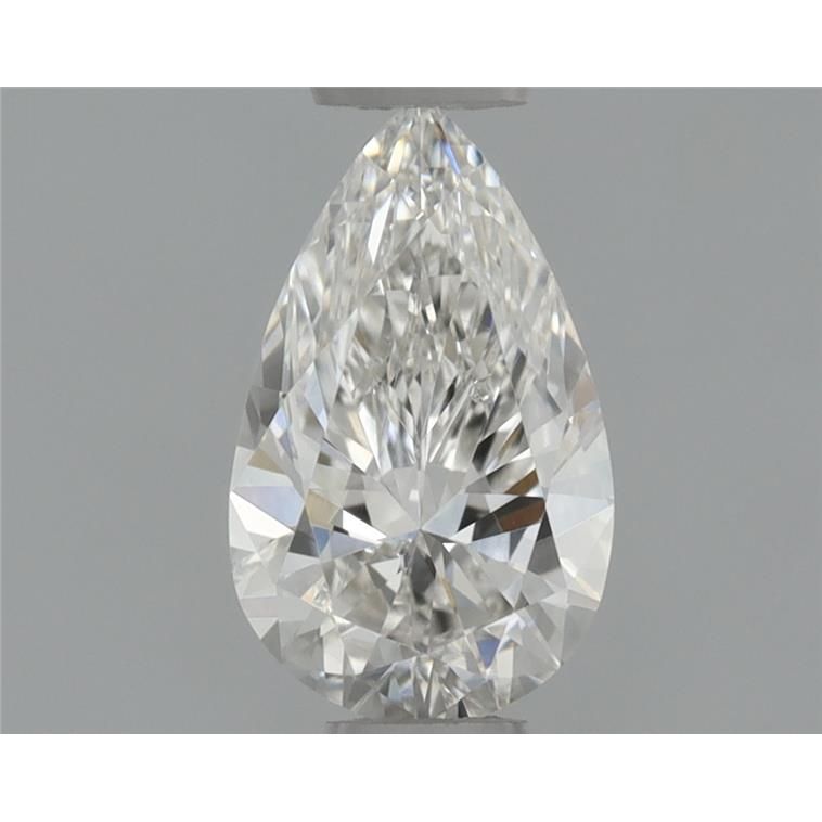 0.37 Carat Pear Loose Diamond, H, SI1, Ideal, GIA Certified | Thumbnail