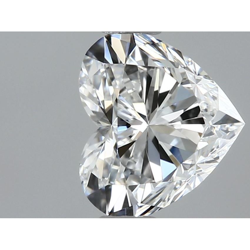 0.52 Carat Heart Loose Diamond, E, IF, Super Ideal, GIA Certified | Thumbnail