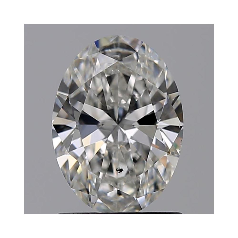 1.02 Carat Oval Loose Diamond, F, SI1, Super Ideal, GIA Certified