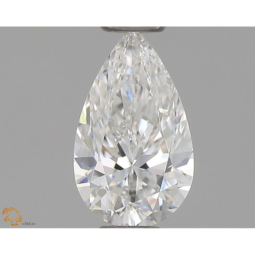 0.33 Carat Pear Loose Diamond, F, VS2, Super Ideal, GIA Certified