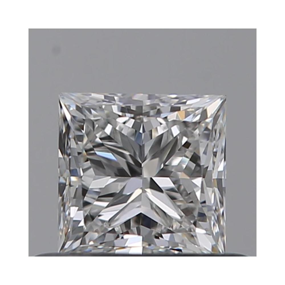 0.51 Carat Princess Loose Diamond, F, VVS1, Super Ideal, GIA Certified
