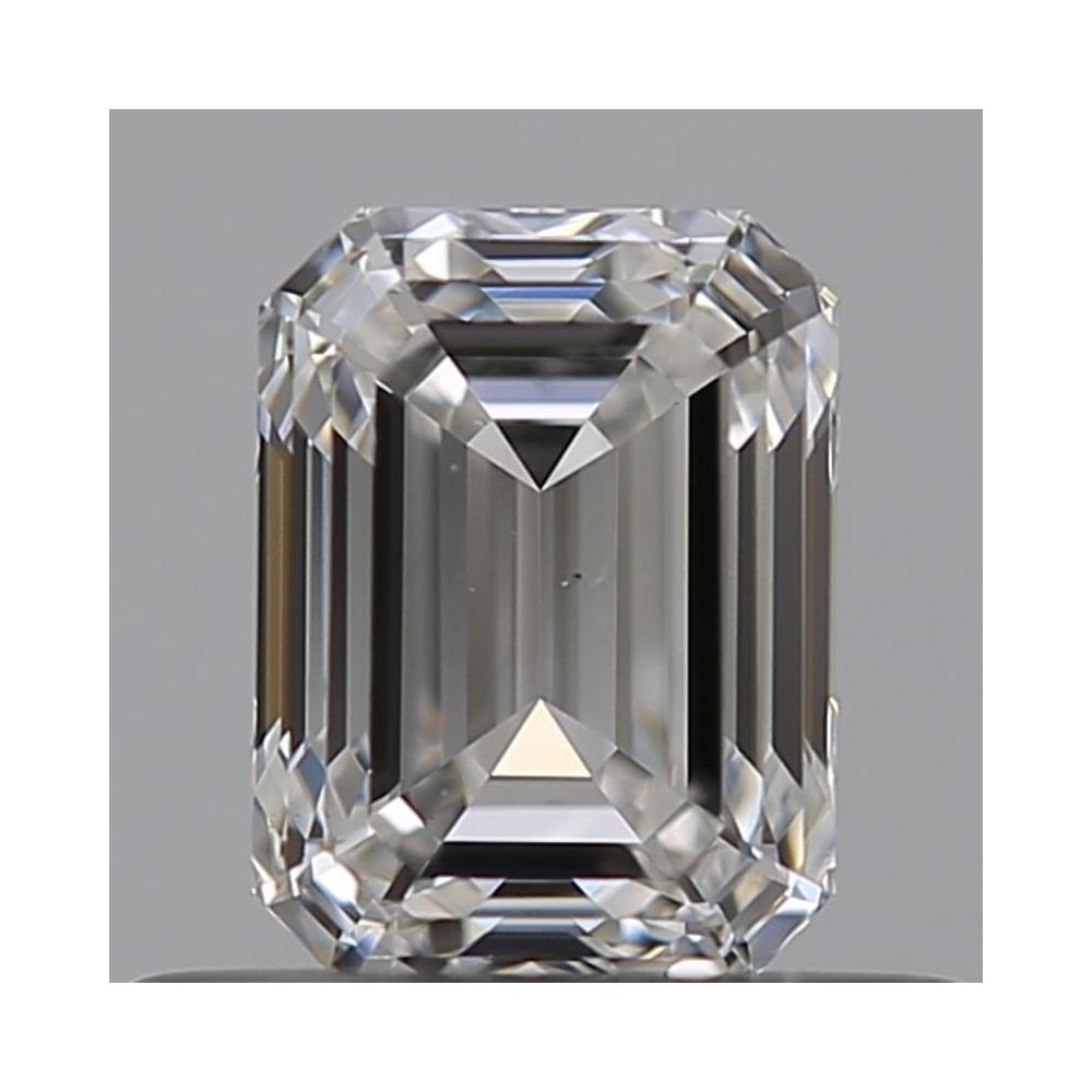 0.50 Carat Emerald Loose Diamond, G, VS1, Super Ideal, GIA Certified