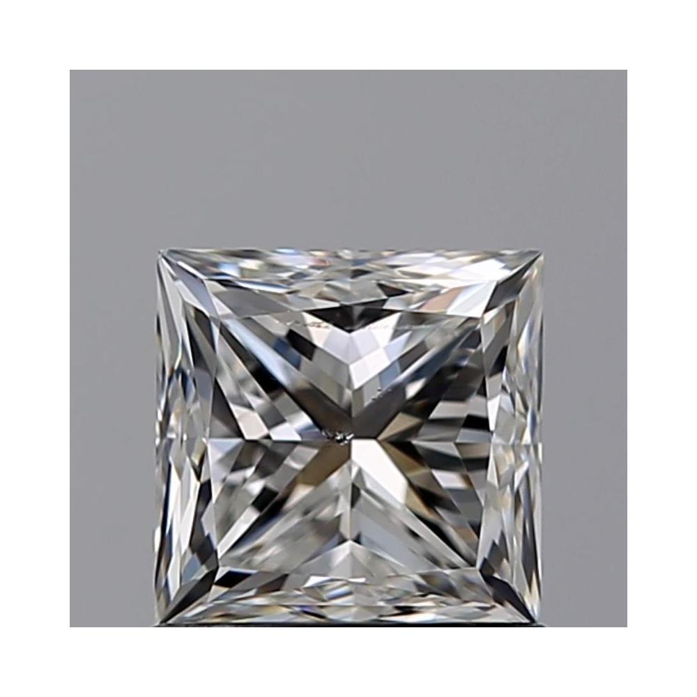 1.00 Carat Princess Loose Diamond, G, SI2, Very Good, GIA Certified