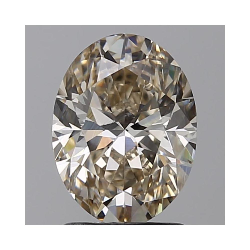 1.50 Carat Oval Loose Diamond, L, SI1, Super Ideal, GIA Certified