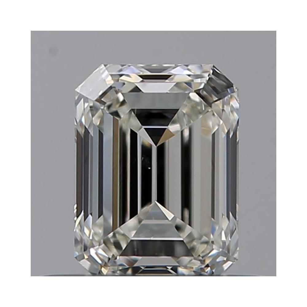 0.50 Carat Emerald Loose Diamond, I, SI1, Ideal, GIA Certified