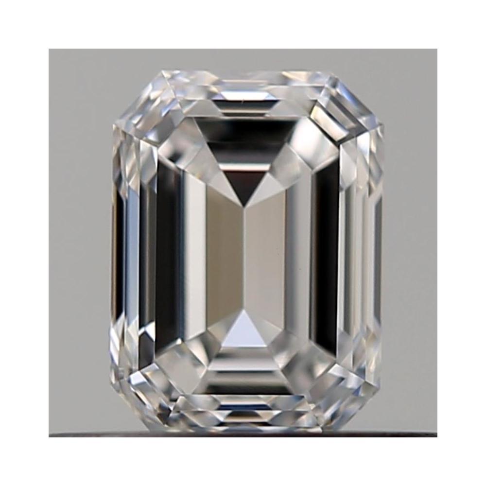0.41 Carat Emerald Loose Diamond, E, VVS1, Ideal, GIA Certified | Thumbnail