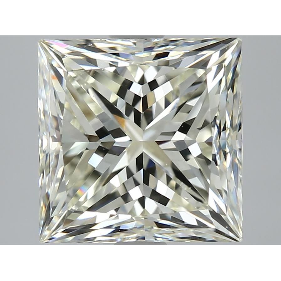 2.01 Carat Princess Loose Diamond, L, VS2, Ideal, GIA Certified | Thumbnail