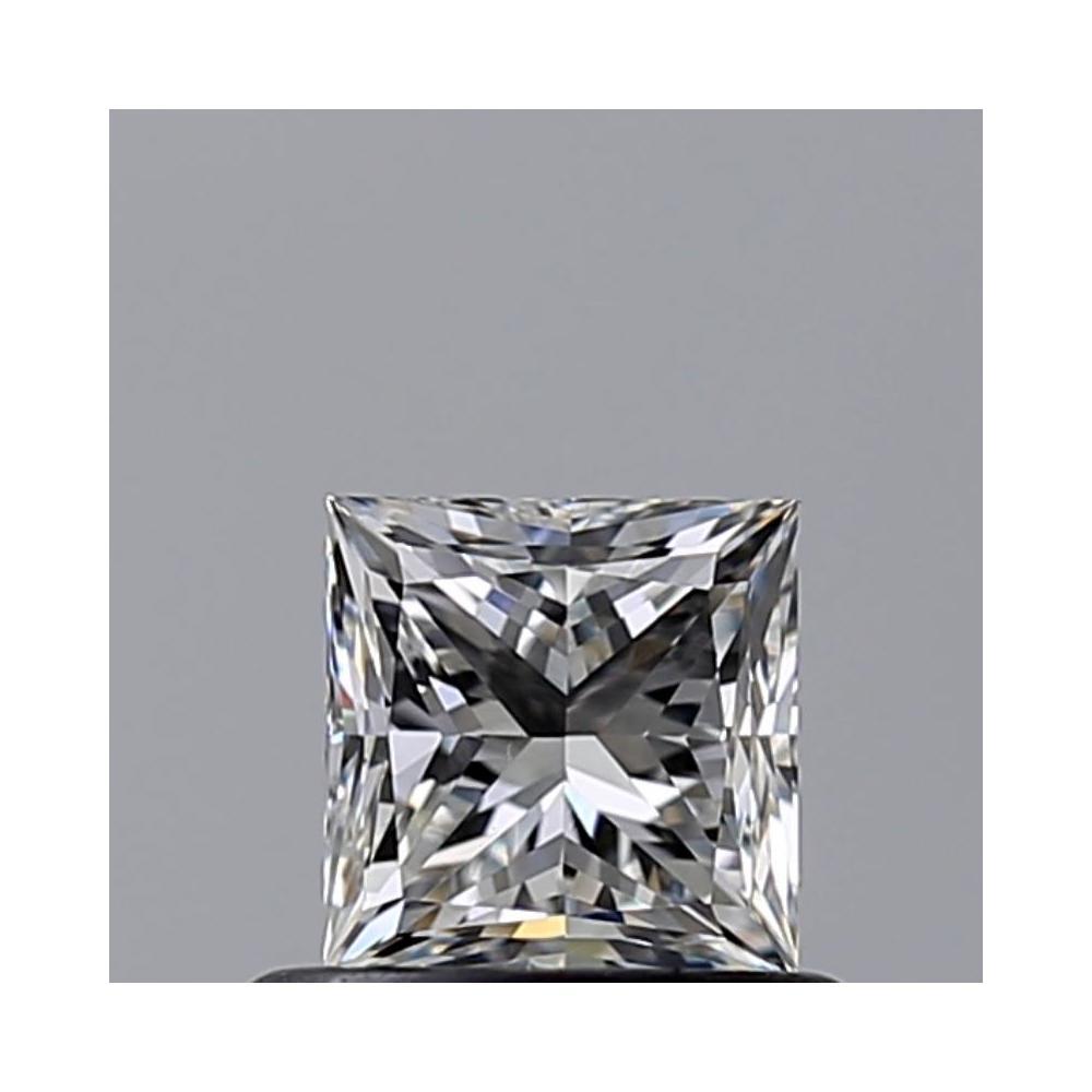 0.60 Carat Princess Loose Diamond, G, VVS2, Very Good, GIA Certified