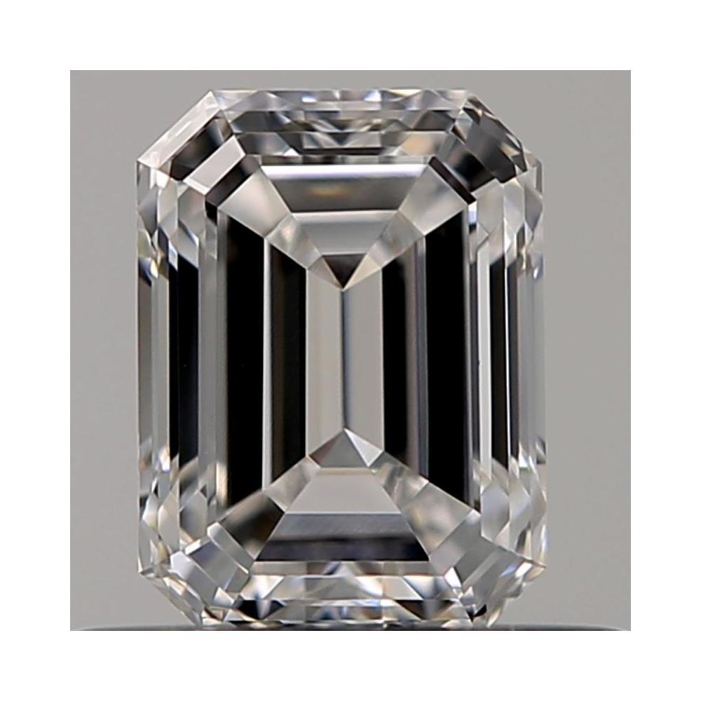 0.50 Carat Emerald Loose Diamond, D, VS1, Ideal, GIA Certified