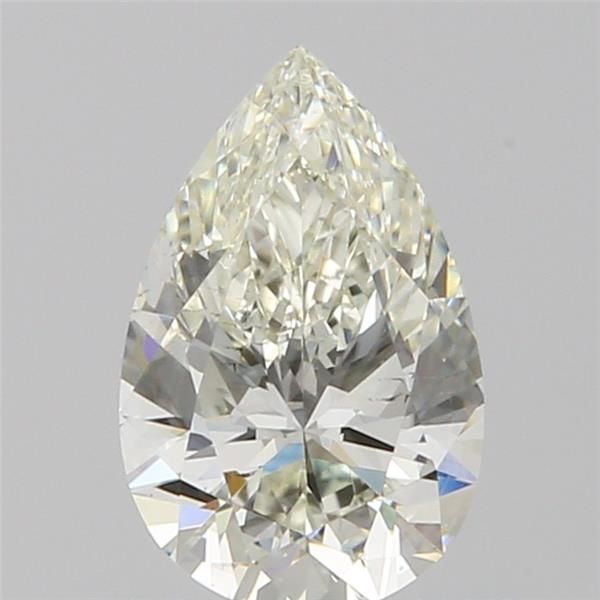 0.53 Carat Pear Loose Diamond, K, SI1, Ideal, GIA Certified