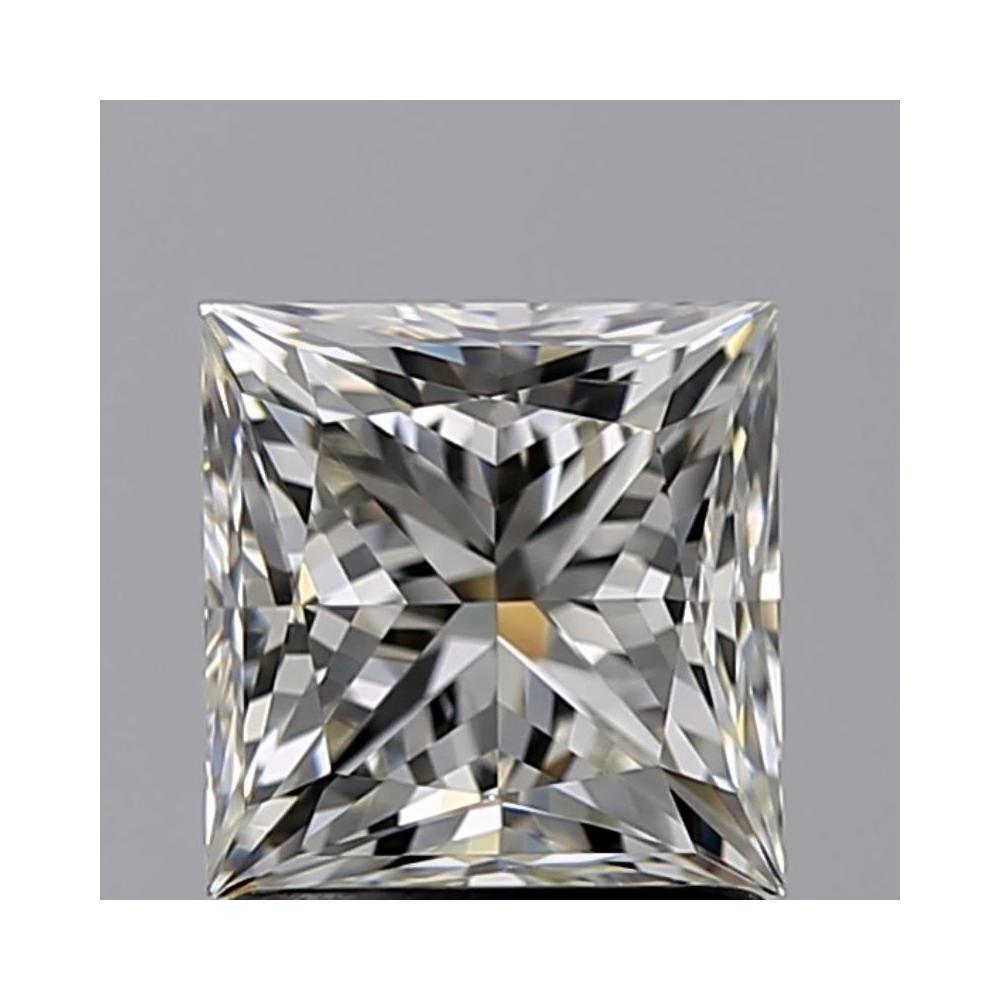 1.51 Carat Princess Loose Diamond, K, VS2, Excellent, GIA Certified | Thumbnail