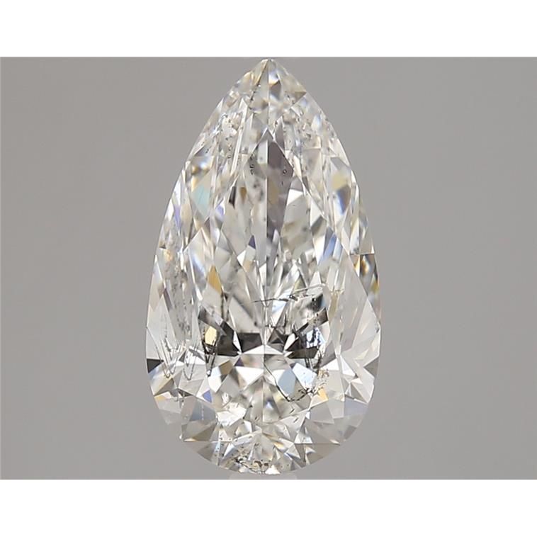 2.03 Carat Pear Loose Diamond, G, SI2, Ideal, GIA Certified | Thumbnail