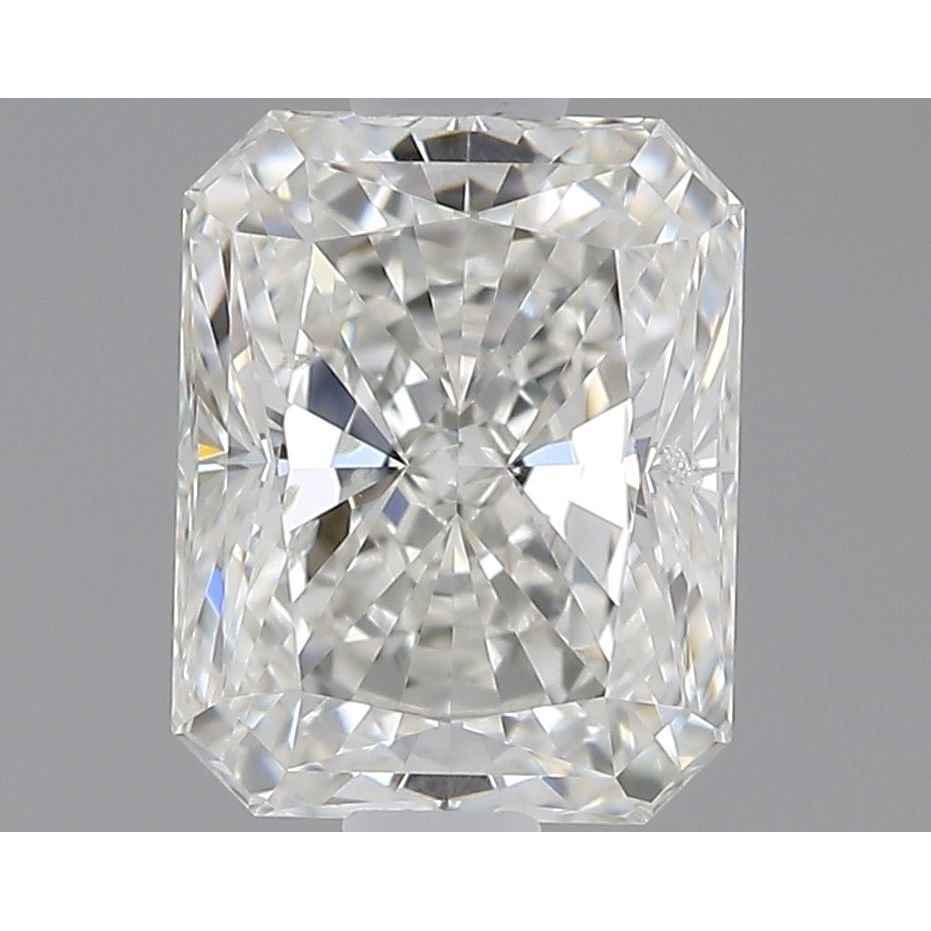 0.72 Carat Radiant Loose Diamond, H, SI2, Super Ideal, GIA Certified | Thumbnail
